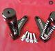 Yamaha Banshee Atv Yfz 350 Awesome Foot Pegs Black Anodized Made In Us