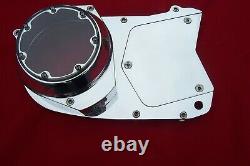 Yamaha Banshee Atv billet Stator Cover Lexan Lens polished made in USA plain