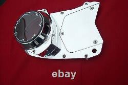 Yamaha Banshee Atv billet Stator Cover Lexan Lens polished made in USA plain