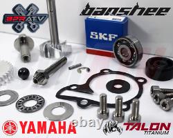Yamaha Banshee BPRATV Billet Water Pump Rebuild CNC Titanium Clutch Pusher Kit