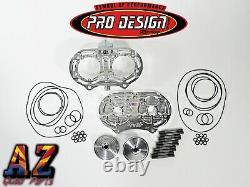 Yamaha Banshee Billet Pro Design Cool Head With 20cc 20 Domes O-rings Studs ORings