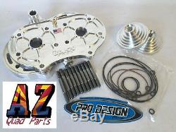 Yamaha Banshee Billet Pro Design Cool Head With 21cc 21 Domes O-rings Studs ORings