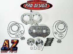 Yamaha Banshee Billet Pro Design Cool Head With 22cc 22 Domes O-rings Studs ORings
