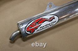 Yamaha Banshee CHROME SLP pipes silencer 1987-2006 incredible mid range +10-20HP