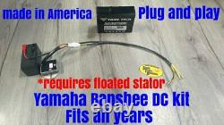 Yamaha Banshee DC conversion kit fits all years Banshee plug and play