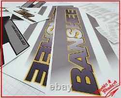 Yamaha Banshee Decals 2001 Model Graphics Full Set Custom Design Premium Vinyl