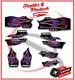 Yamaha Banshee Decals 2006 Black And Purple Full Set Graphics For Oem Fenders