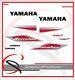 Yamaha Banshee Decals Design Red Reproduction Full Set Custom 2004 Model