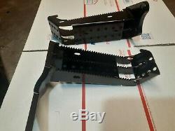 Yamaha Banshee Extended Wider widened Foot Pegs with kick up. Full set