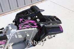 Yamaha Banshee Fenders + Gas Tank Plastic + Grill + Graphics Black Pink