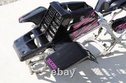 Yamaha Banshee Fenders + Gas Tank Plastic + Grill + Graphics Black Pink