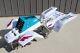 Yamaha Banshee Fenders + Gas Tank Plastic + Grill + Graphics White + Teal 1992