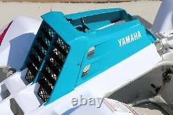 Yamaha Banshee Fenders + Gas Tank Plastic + Grill + Graphics White + Teal 1992