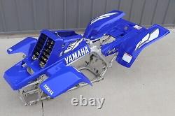 Yamaha Banshee Fenders + Gas Tank Plastic + Rad Cover Grill + Graphics Blue 2002