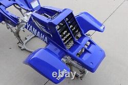Yamaha Banshee Fenders + Gas Tank Plastic + Rad Cover Grill + Graphics Blue 2002