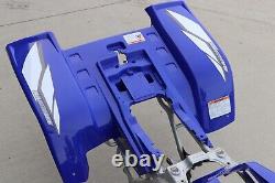Yamaha Banshee Fenders + Gas Tank Plastic + Rad Cover Grill + Graphics Blue 2002