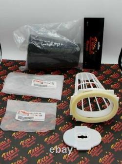 Yamaha Banshee OEM factory AIR FILTER CAGE GUIDE with New Vito's filter + END CAP