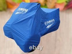 Yamaha Banshee Storage Cover. Blue with white logos. Best quality proved