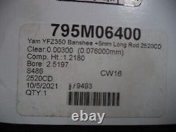 Yamaha Banshee Wiseco New long rod piston kit 795M06400