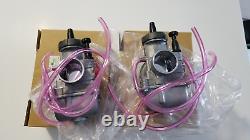 Yamaha Banshee YFZ350 34mm 34 mil KEIHIN PJ Carbs Carb Pair Set