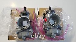 Yamaha Banshee YFZ350 34mm 34 mil KEIHIN PJ Carbs Carb Pair Set
