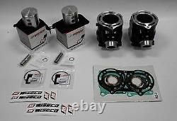 Yamaha Banshee YFZ350 STD 64mm Cylinders Wiseco Forge Pistons Top End Gasket Kit