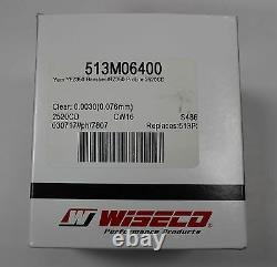 Yamaha Banshee YFZ350 STD 64mm Cylinders Wiseco Forge Pistons Top End Gasket Kit