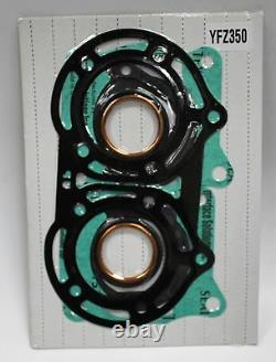 Yamaha Banshee YFZ350 STD 64mm Cylinders Wiseco Forge Pistons Top End Gasket Kit