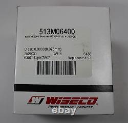 Yamaha Banshee YFZ350 STD 64mm Cylinders Wiseco Pistons Complete set Gasket kit