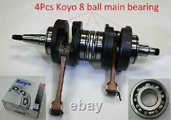 Yamaha Banshee YFZ 350 Crank Crankshaft +4mm stroke with Koyo 8 ball main bearing