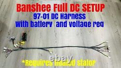 Yamaha Banshee YFZ 350 DC wiring Harness DC Conversion Complete fits 97-01