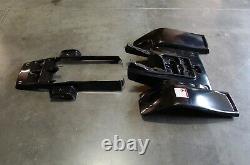 Yamaha Banshee Yfz 350 Black Race Front And Rear Fender Set Plastic