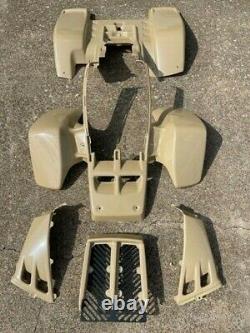 Yamaha Banshee Yfz 350 Desert Sand Complete Plastic Set Fender Kit Front & Rear