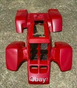 Yamaha Banshee Yfz 350 Red Standard Front & Rear Fender Complete Set Plastics