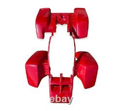 Yamaha Banshee Yfz 350 Red Standard Front & Rear Fender Set Plastics