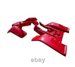 Yamaha Banshee Yfz 350 Red Standard Front & Rear Fender Set Plastics