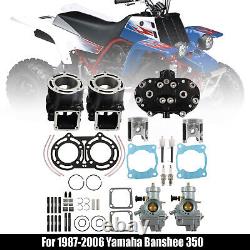 Yamaha Banshee Yfz 350 Replacement Piston Cylinder Kit Yfz350 1987-2006-2012