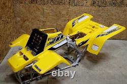 Yamaha Banshee fenders gas tank plastic graphics YELLOW + CARBON GRILL 2006 50th