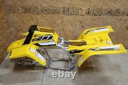 Yamaha Banshee fenders gas tank plastic graphics YELLOW + CARBON GRILL 2006 50th