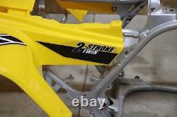 Yamaha Banshee fenders gas tank plastic graphics YELLOW + CARBON GRILL 2006 50th