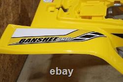 Yamaha Banshee fenders gas tank plastic graphics YELLOW + CARBON GRILL 2006 50th