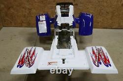 Yamaha Banshee fenders + gas tank plastic + grill + graphics RED WHITE BLUE 2010