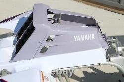 Yamaha Banshee fenders + gas tank plastic + grill graphics WHITE + LAVENDER 1993