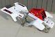 Yamaha Banshee Fenders + Gas Tank Plastic + Grill + Graphics White & Red 1987