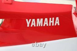 Yamaha Banshee fenders + gas tank plastic + grill + graphics WHITE & RED 1990