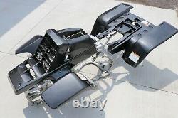 Yamaha Banshee fenders + gas tank plastic + grill plastic CARBON FIBER GLOSS