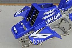 Yamaha Banshee fenders + gas tank plastic + rad cover grill + graphics BLUE 1999