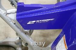Yamaha Banshee fenders + gas tank plastic + rad cover grill + graphics BLUE 2006