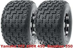 Yamaha YFZ 450R 450 Banshee 350 Set 2 Rear 20x10-9 20x10x9 Sport ATV Tires