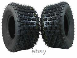 Yamaha Yfz 350 Banshee Massfx Sport Atv Tires 20x10-9 Rear (2 Tire Set)